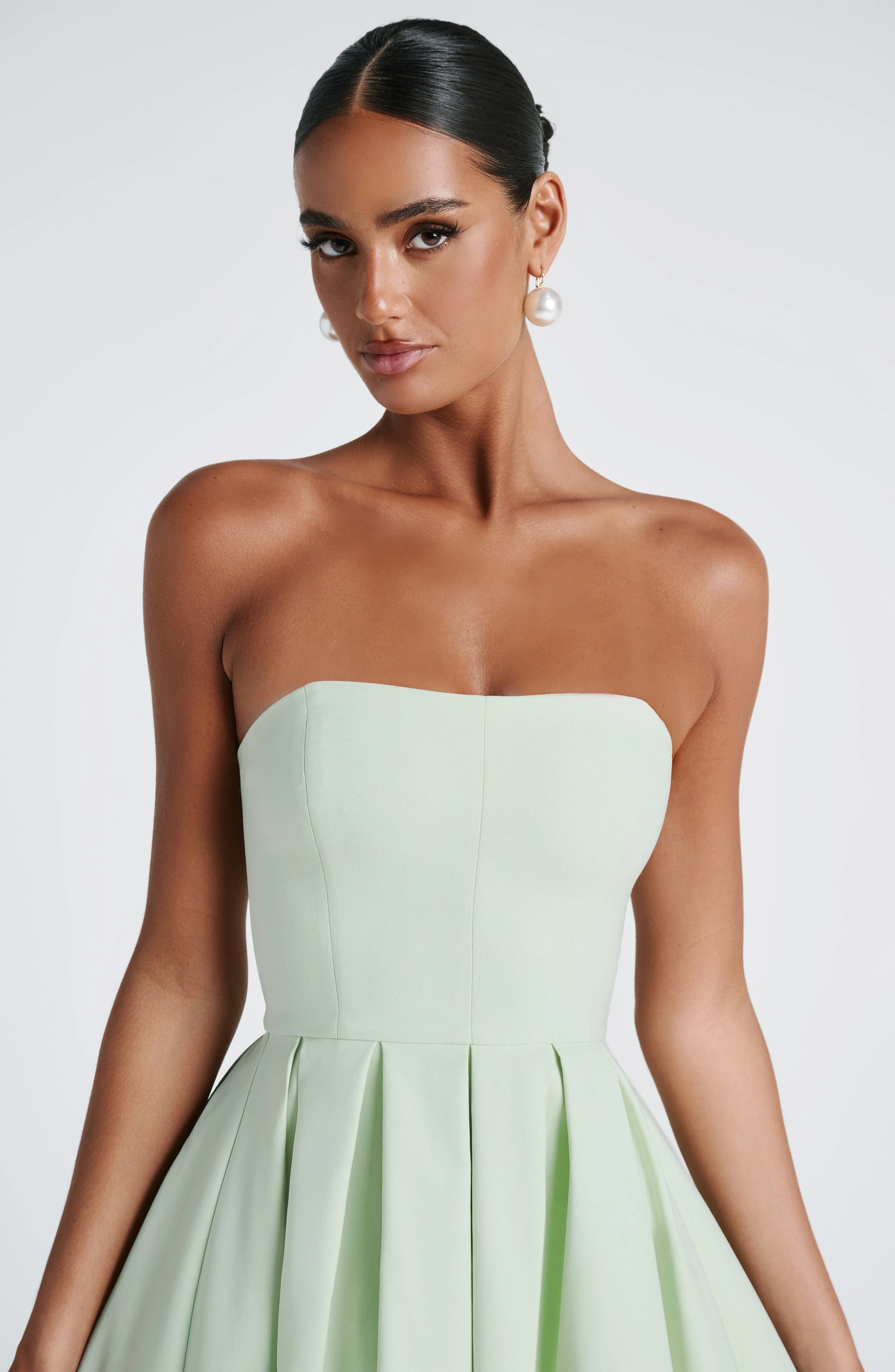 Edith Midi Dress - Mint sold by Babyboo Fashion product image thumbnail 5