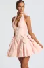 Jocelyn Mini Dress - Soft Peach sold by Babyboo Fashion
