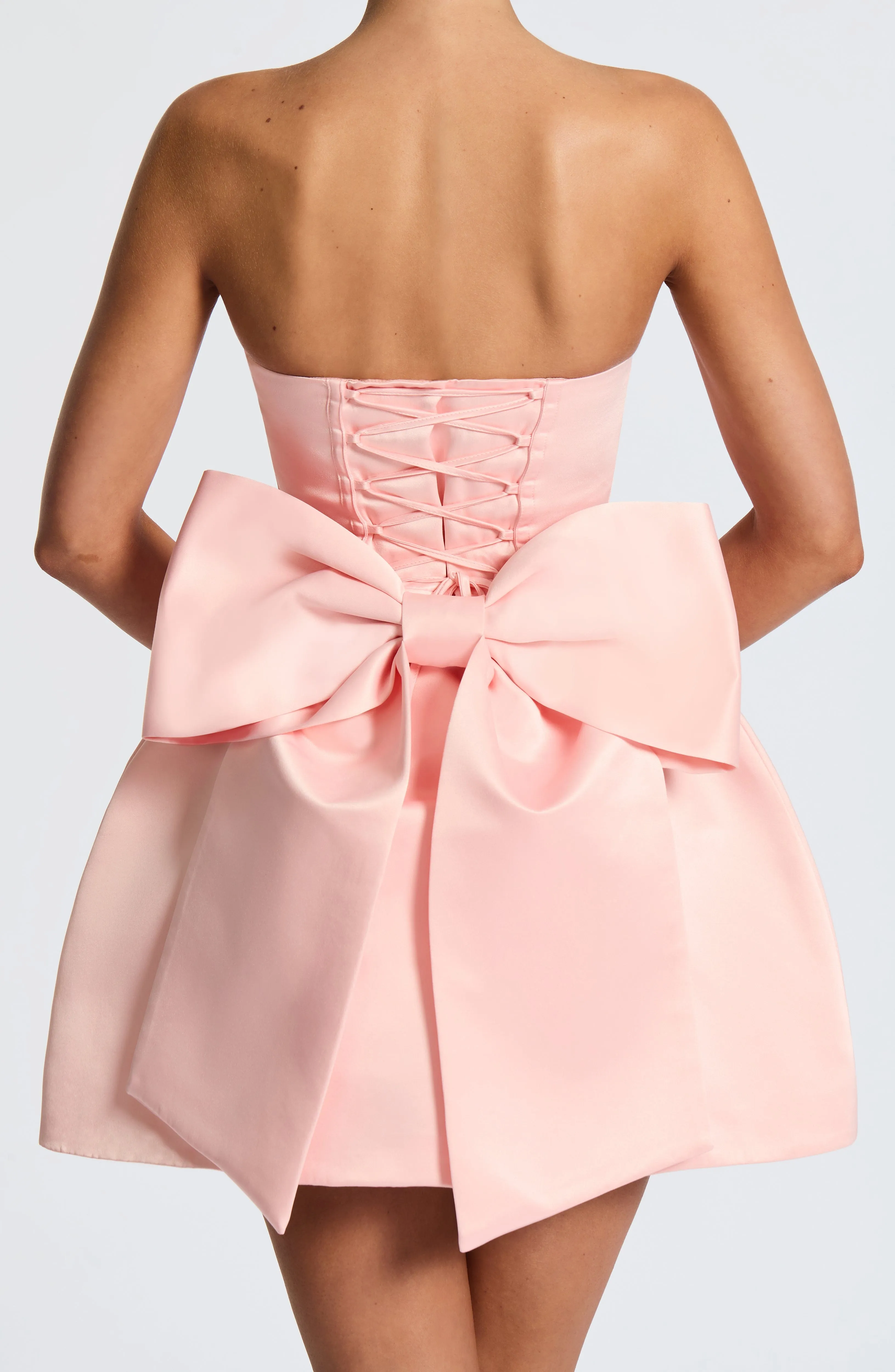 Abbey Mini Dress - Blush sold by Babyboo Fashion product image thumbnail 5