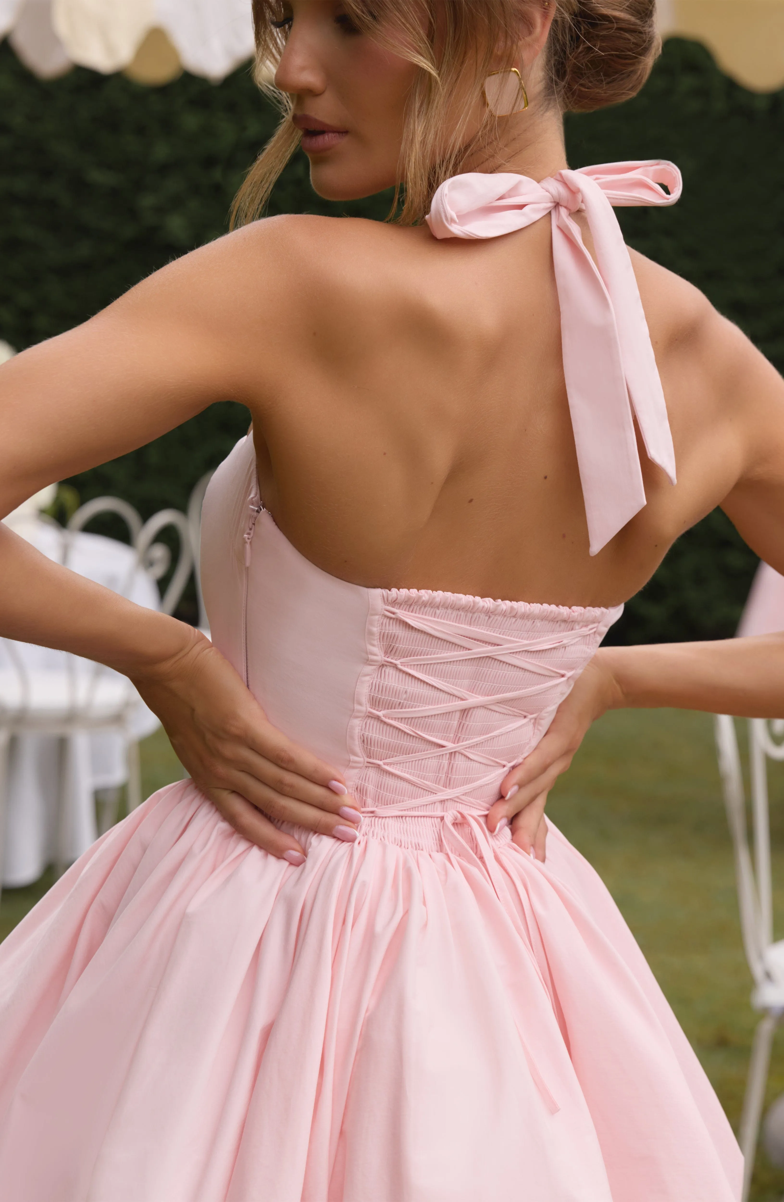 Maricia Mini Dress - Blush sold by Babyboo Fashion product image thumbnail 3