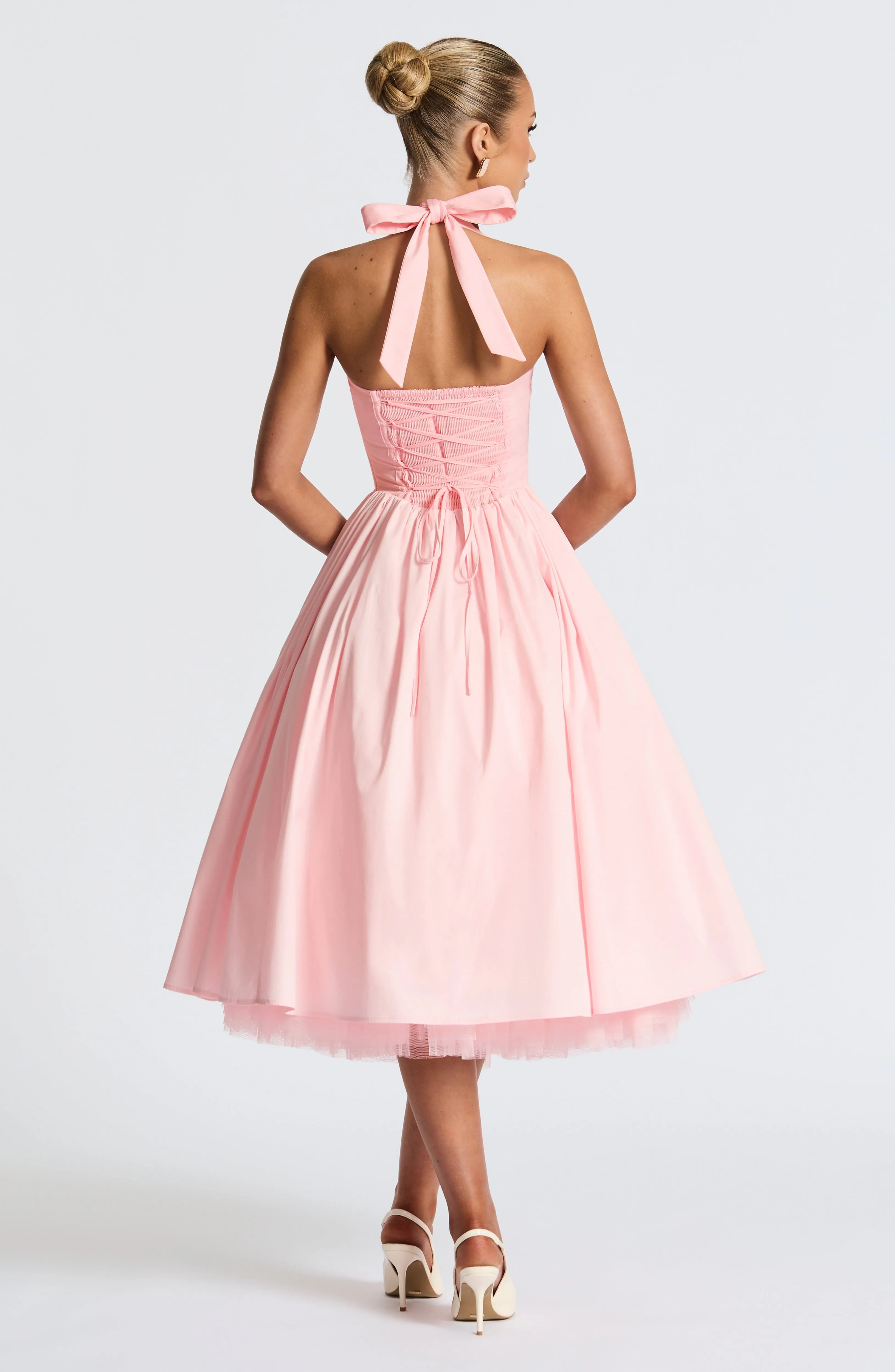 Cressida Midi Dress - Blush sold by Babyboo Fashion product image thumbnail 2