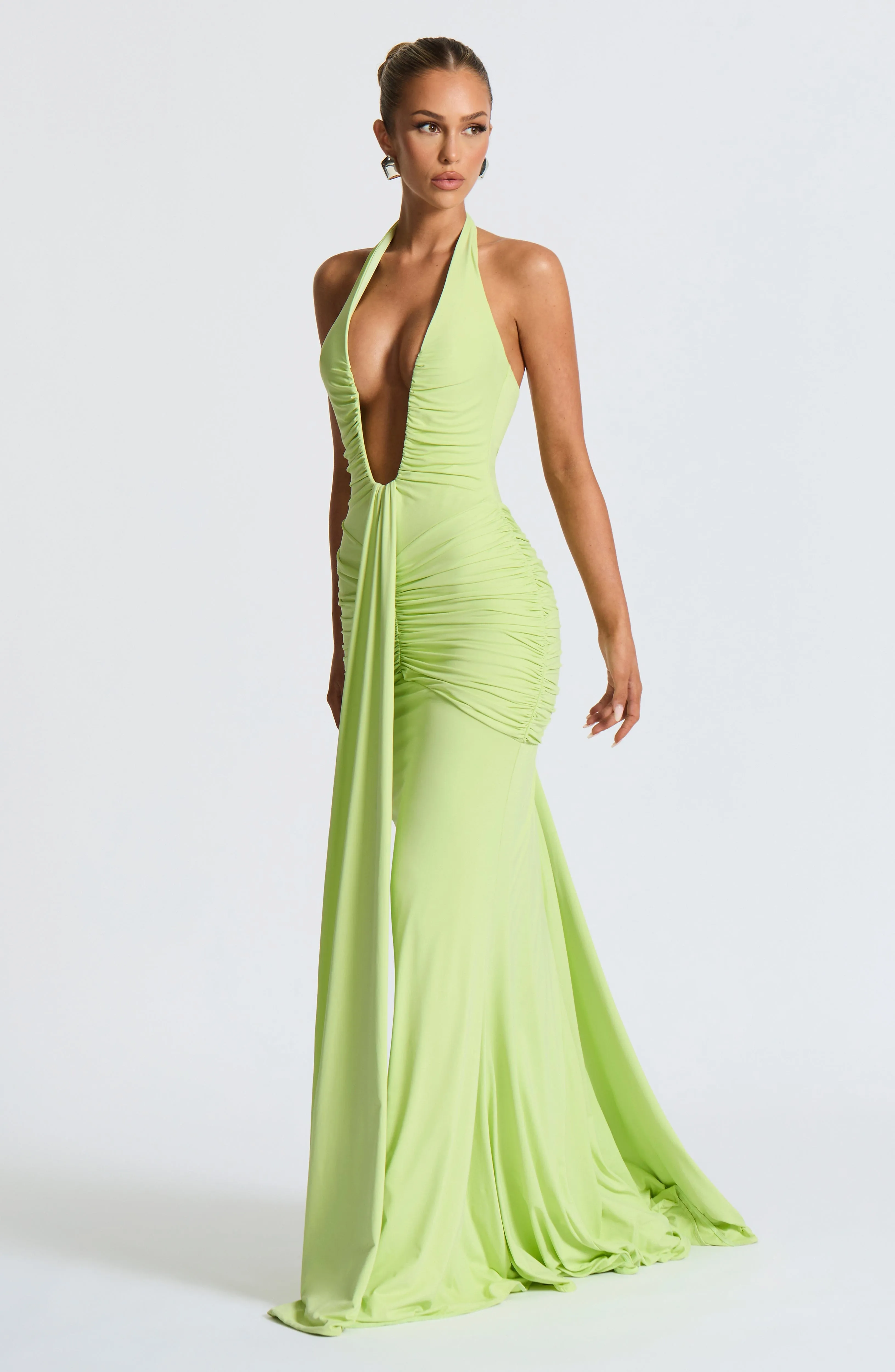 Rosetta Maxi Dress - Lime sold by Babyboo Fashion product image thumbnail 5