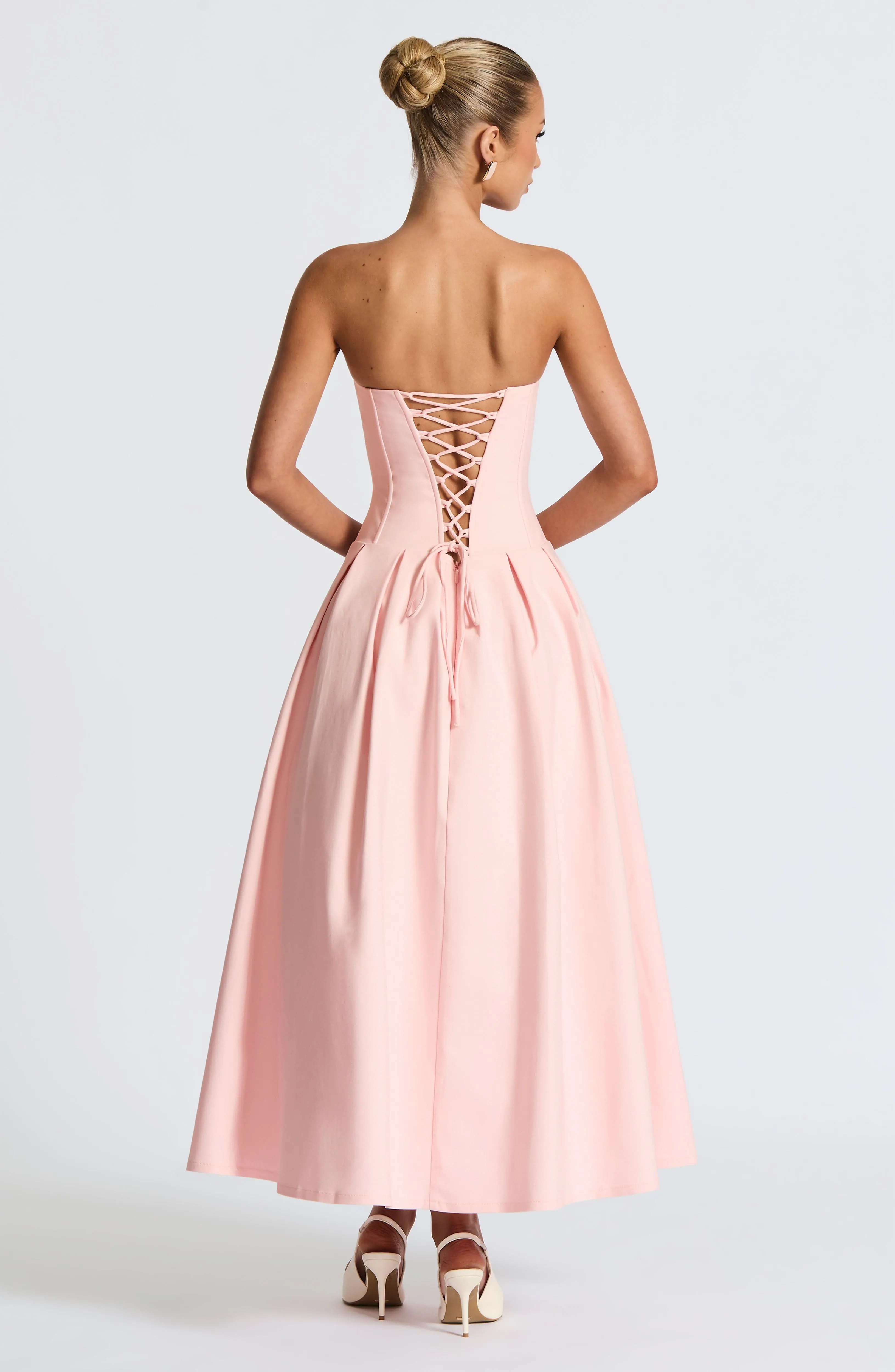 Salma Midi Dress - Blush sold by Babyboo Fashion product image thumbnail 2