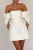 Briella Mini Dress - Ivory sold by Babyboo Fashion