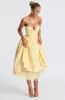 Prim Midi Dress - Lemon sold by Babyboo Fashion