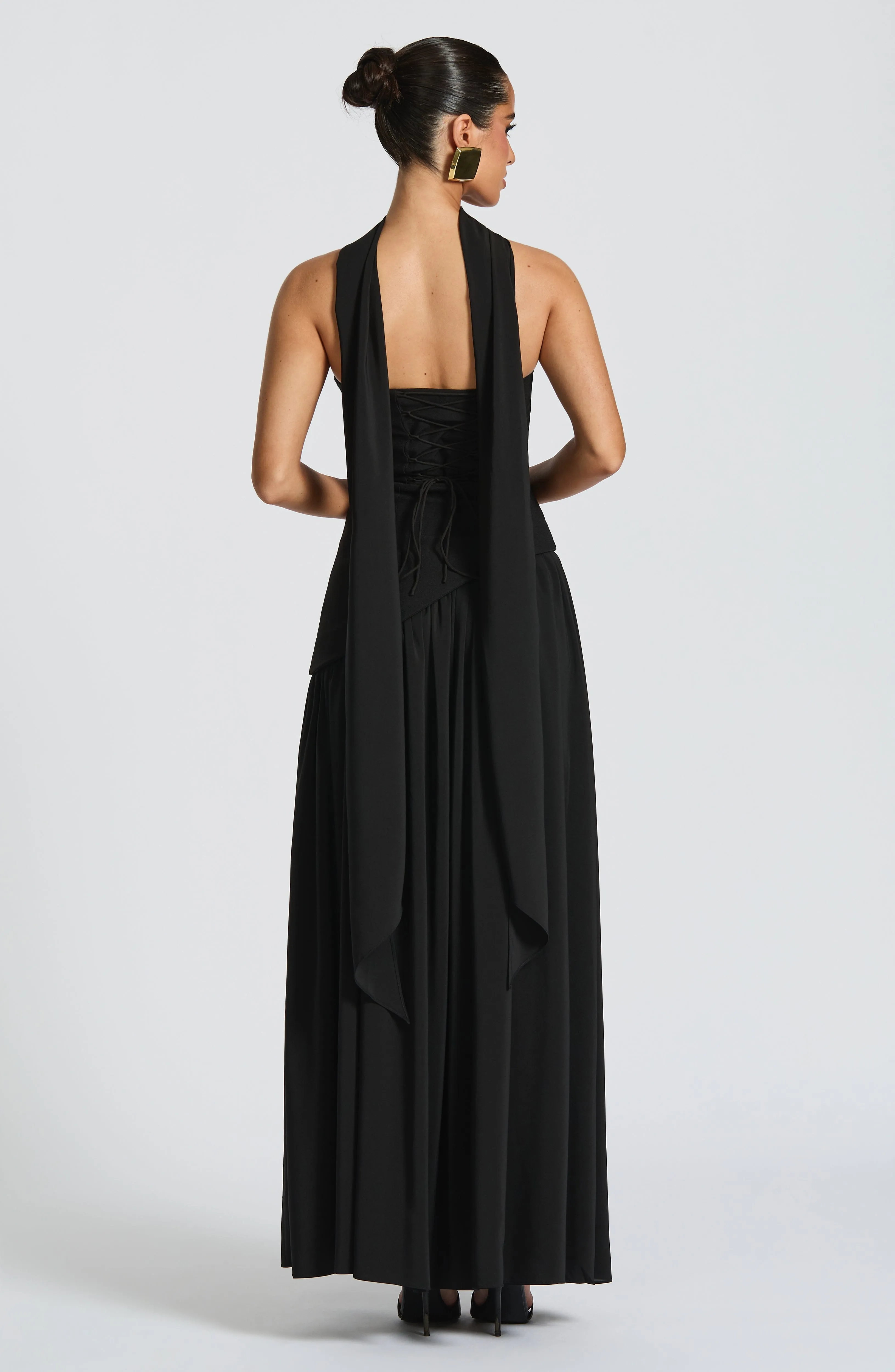 Maliyah Maxi Dress - Black sold by Babyboo Fashion product image thumbnail 3