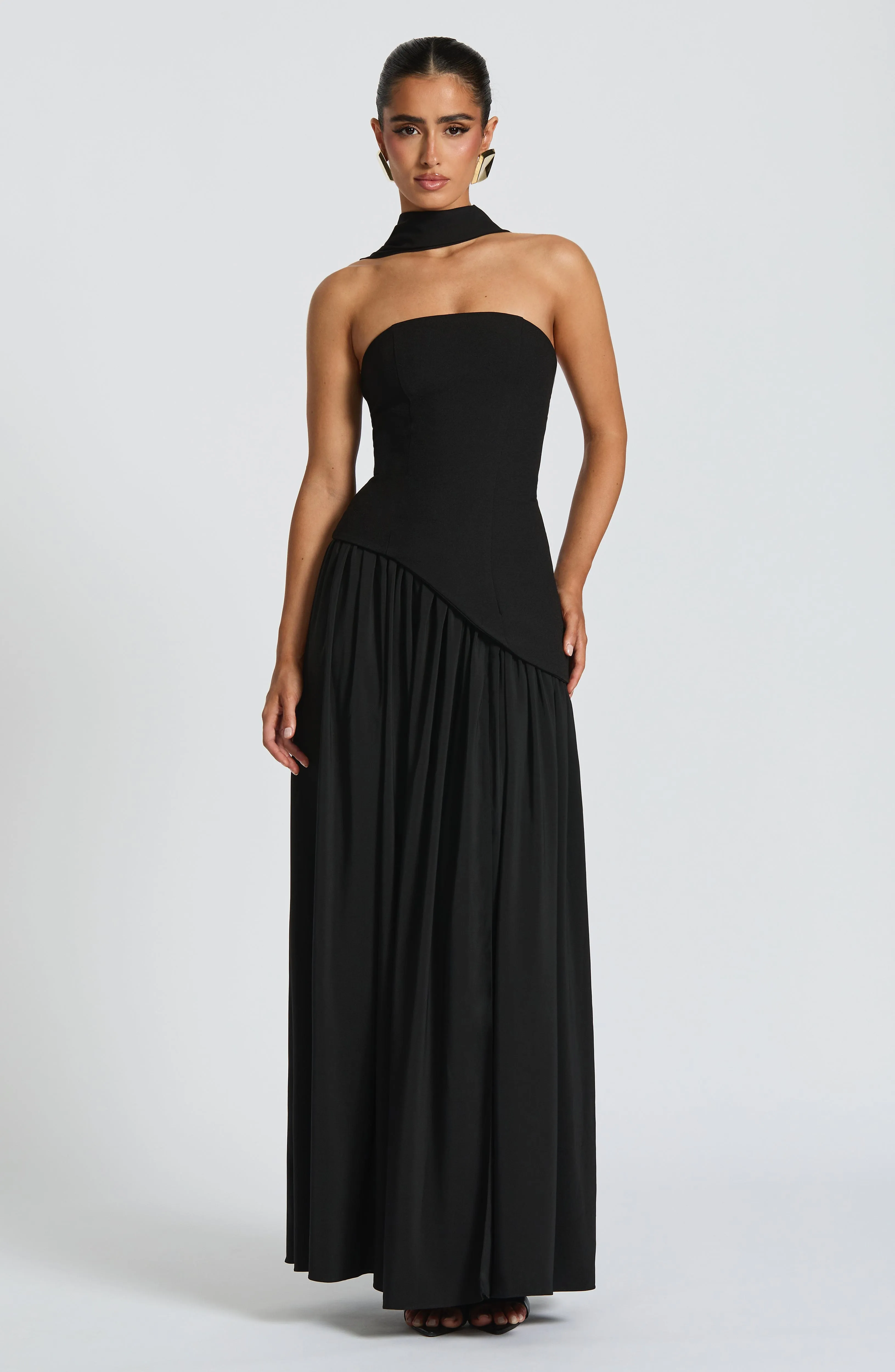 Maliyah Maxi Dress - Black sold by Babyboo Fashion product image thumbnail 5