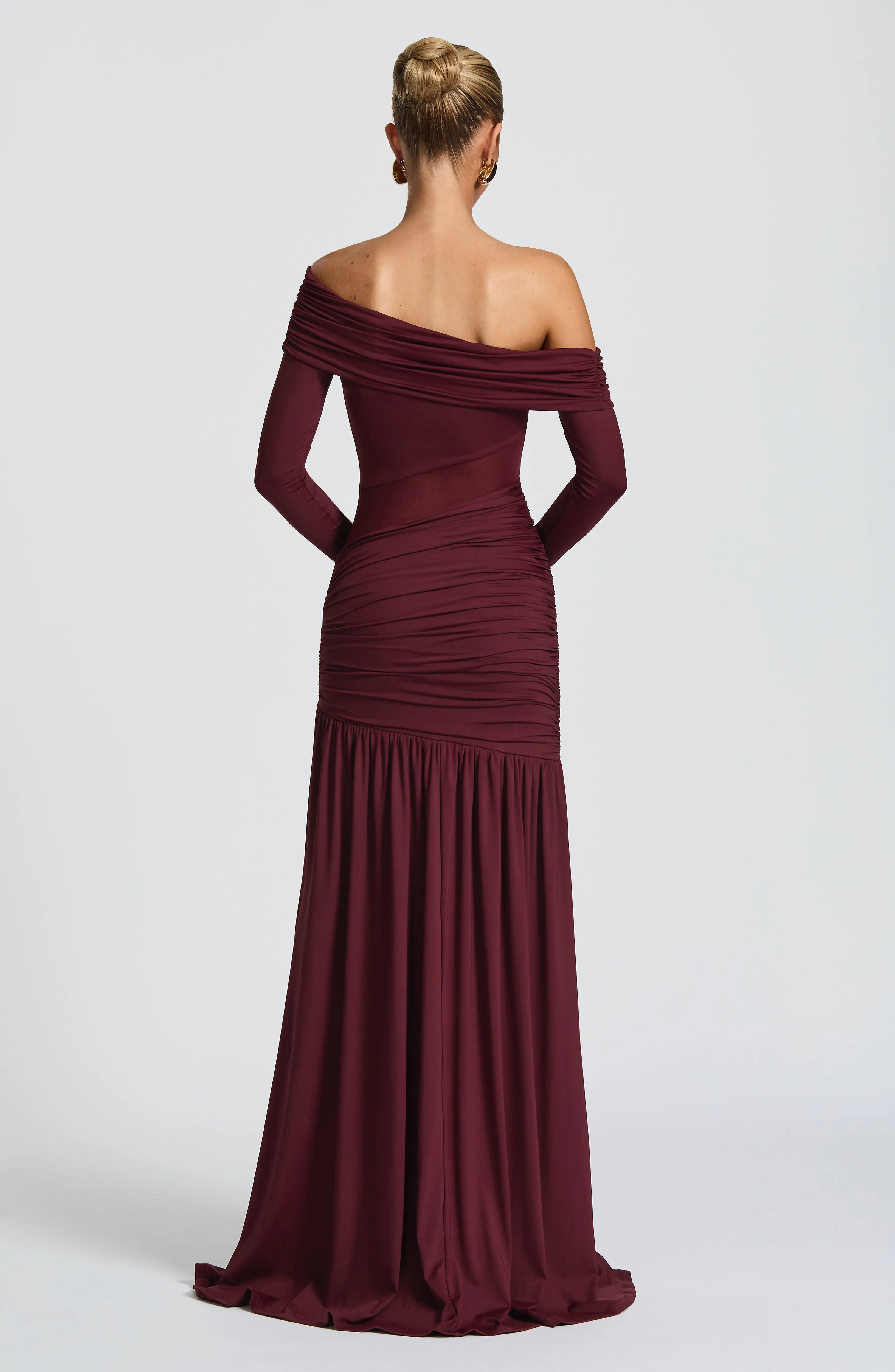 Ettalie Maxi Dress - Cherry Lacquer sold by Babyboo Fashion product image thumbnail 3