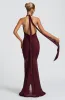 Janessa Maxi Dress - Cherry Lacquer sold by Babyboo Fashion