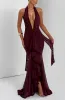 Janessa Maxi Dress - Cherry Lacquer sold by Babyboo Fashion
