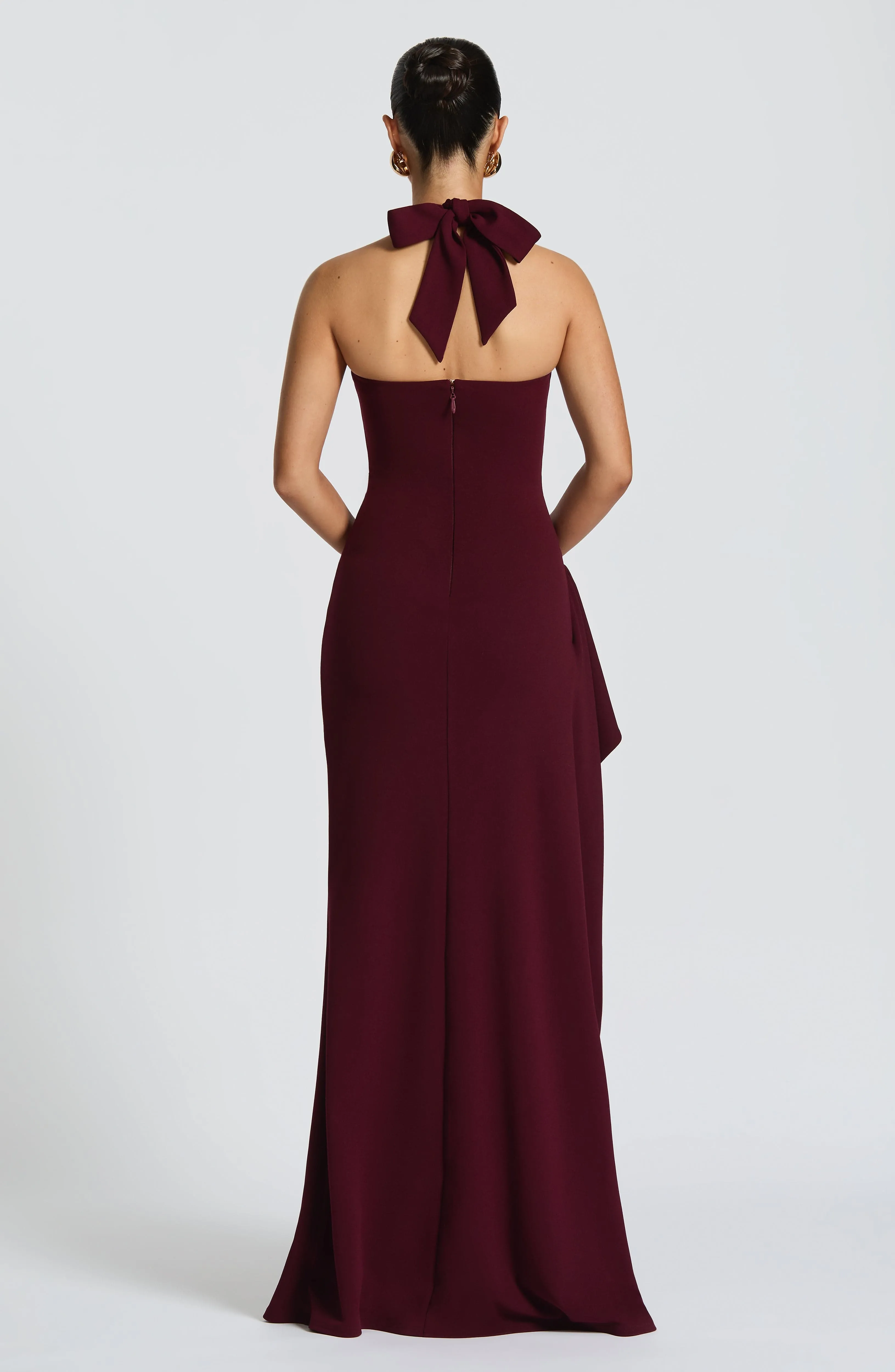 Genette Maxi Dress - Cherry Lacquer sold by Babyboo Fashion product image thumbnail 4