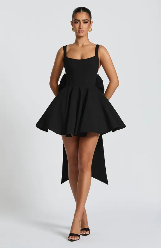 Rue Mini Dress - Black sold by Babyboo Fashion