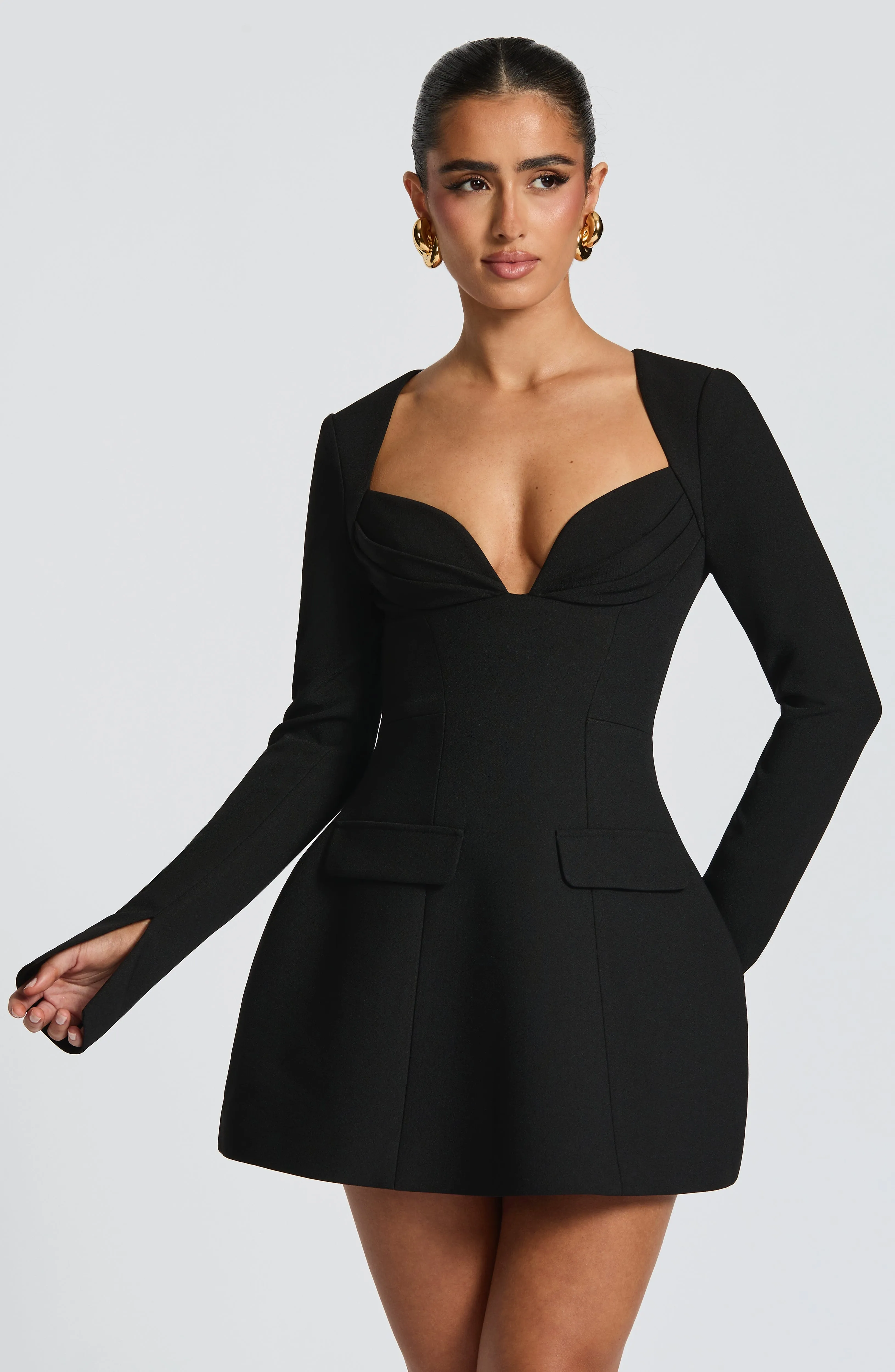 Regina Mini Dress - Black sold by Babyboo Fashion product image thumbnail 4