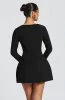 Regina Mini Dress - Black sold by Babyboo Fashion