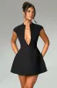 Suri Mini Dress - Black sold by Babyboo Fashion