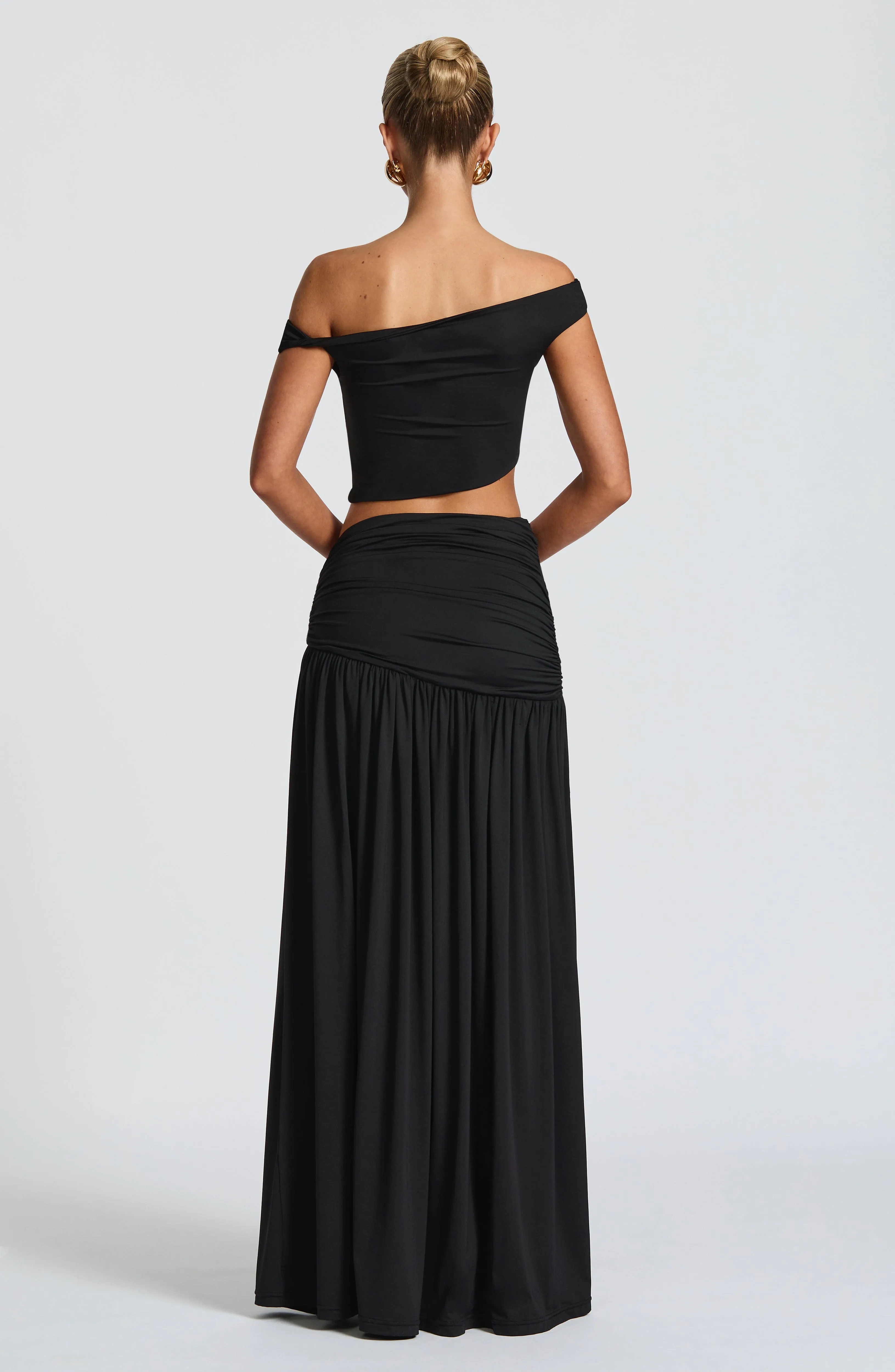 Saira Maxi Skirt - Black sold by Babyboo Fashion product image thumbnail 5