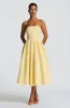 Edith Midi Dress - Lemon sold by Babyboo Fashion