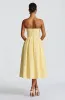 Edith Midi Dress - Lemon sold by Babyboo Fashion