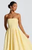 Edith Midi Dress - Lemon sold by Babyboo Fashion
