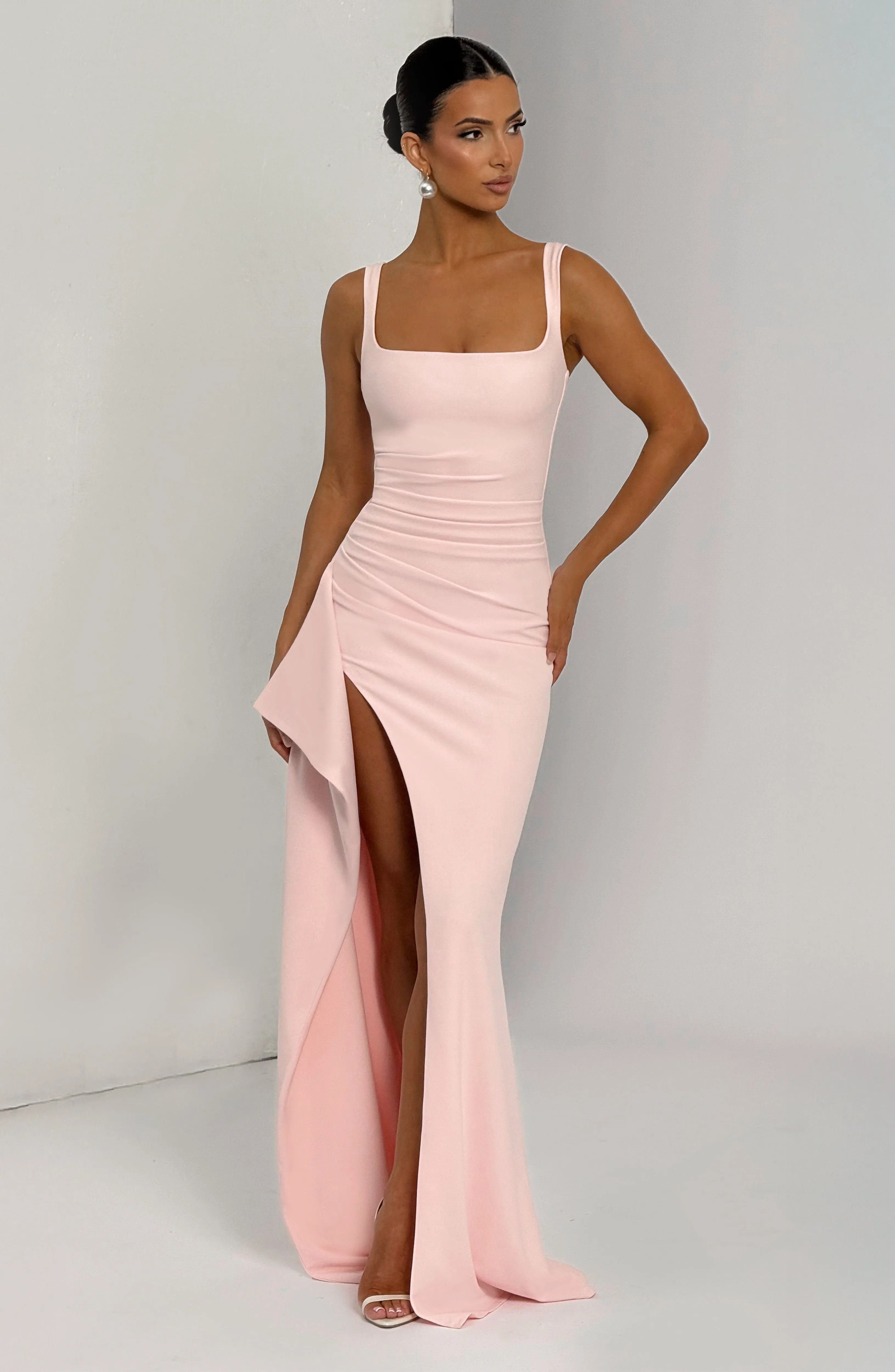 Katana Maxi Dress - Blush sold by Babyboo Fashion product image thumbnail 2