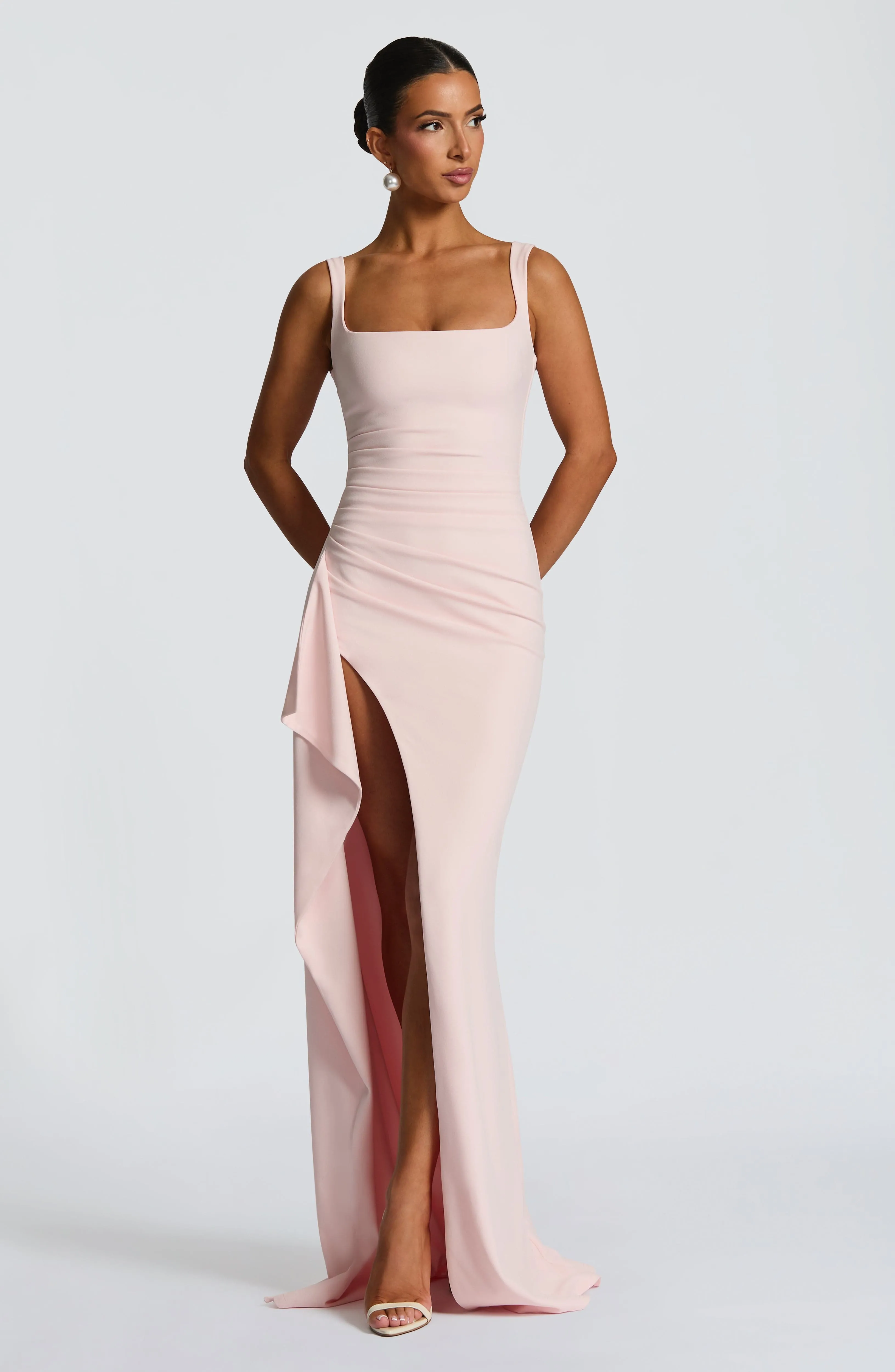 Katana Maxi Dress - Blush sold by Babyboo Fashion product image thumbnail 5