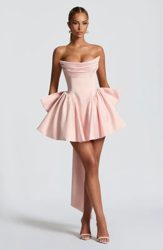 Trinity Mini Dress - Blush sold by Babyboo Fashion