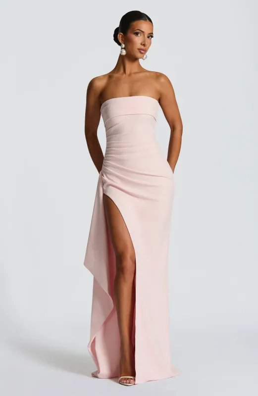 Zafira Maxi Dress - Blush sold by Babyboo Fashion