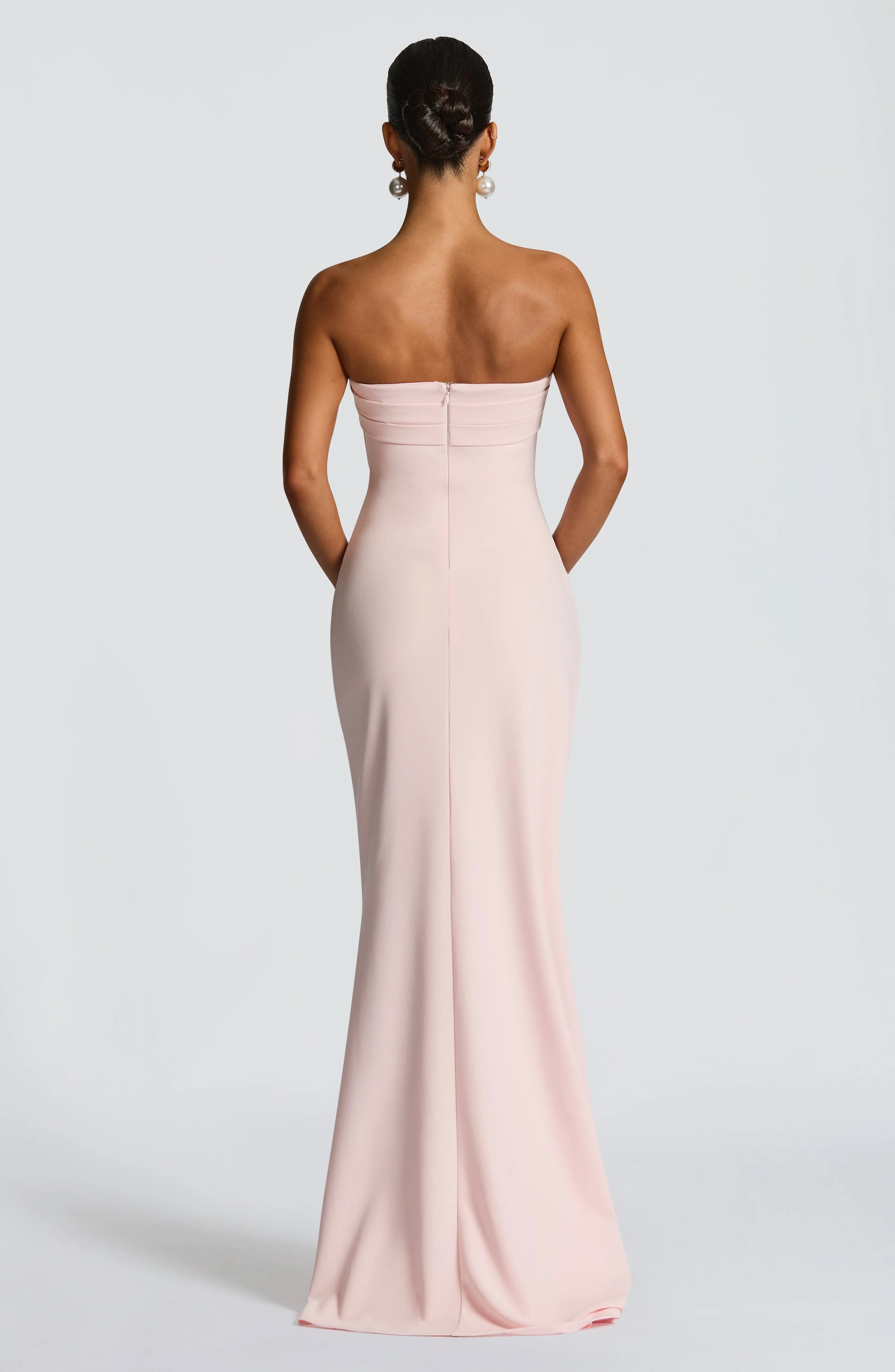 Zafira Maxi Dress - Blush sold by Babyboo Fashion product image thumbnail 4