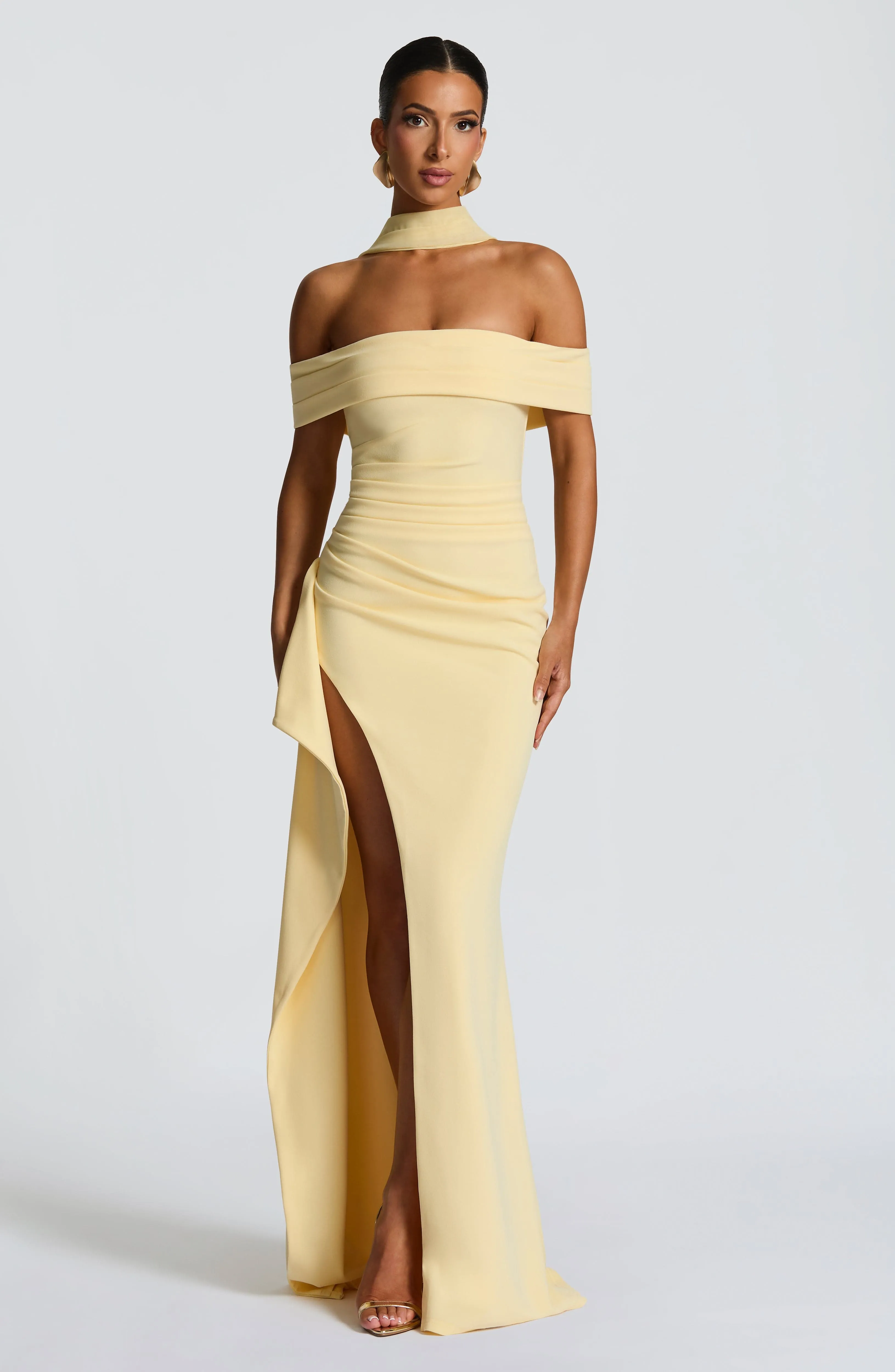 Joyce Maxi Dress - Lemon sold by Babyboo Fashion product image thumbnail 3