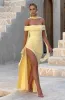 Joyce Maxi Dress - Lemon sold by Babyboo Fashion