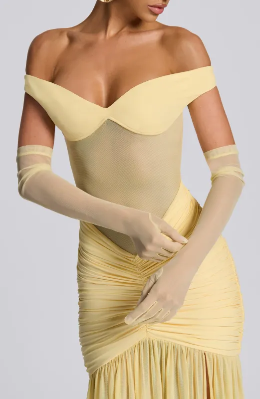 Eli Gloves - Lemon sold by Babyboo Fashion