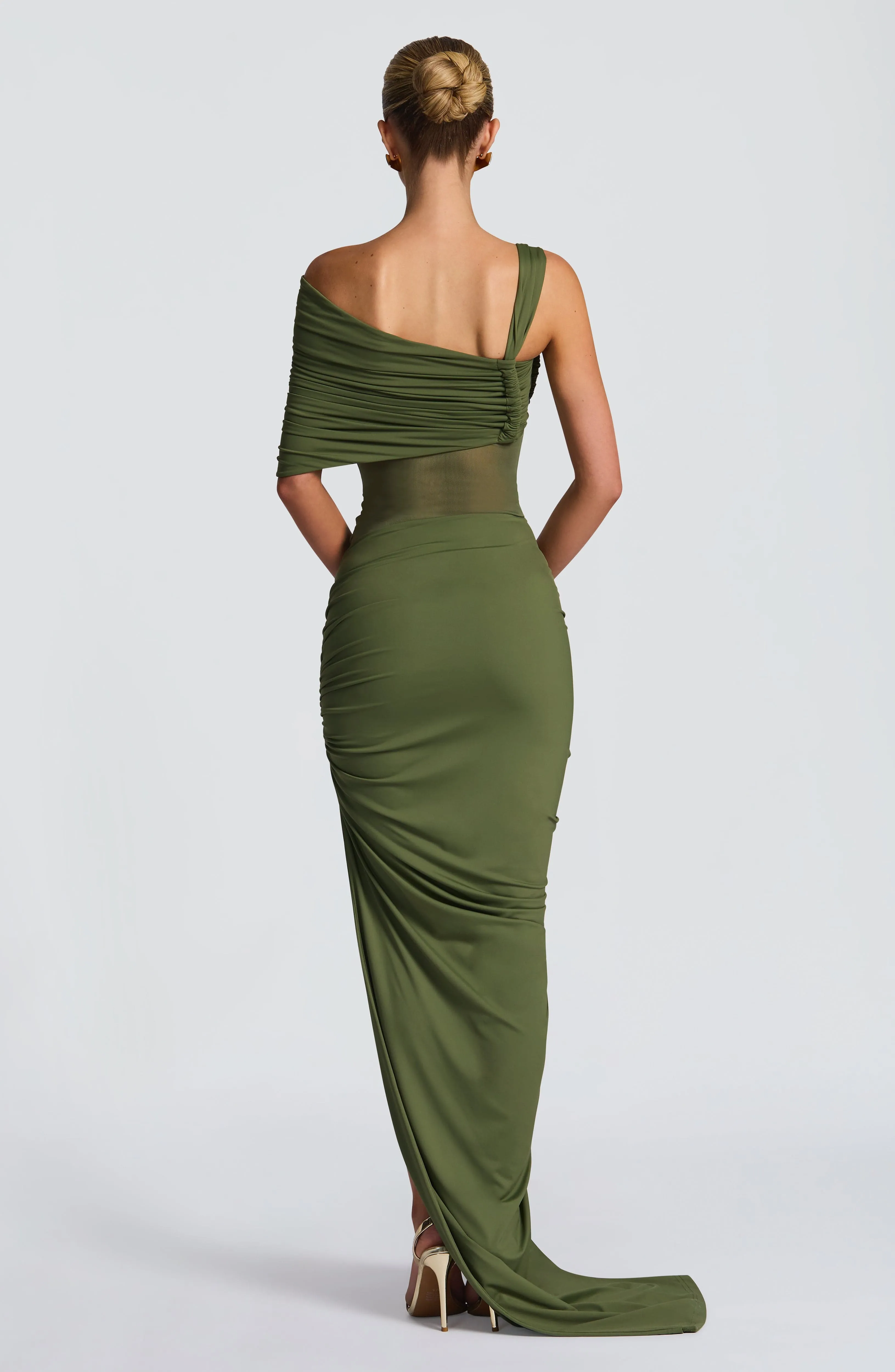 Lisette Bodysuit - Khaki sold by Babyboo Fashion product image thumbnail 4