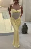 Vixen Maxi Dress - Lemon sold by Babyboo Fashion