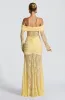 Sauline Maxi Dress - Lemon sold by Babyboo Fashion