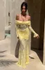 Sauline Maxi Dress - Lemon sold by Babyboo Fashion