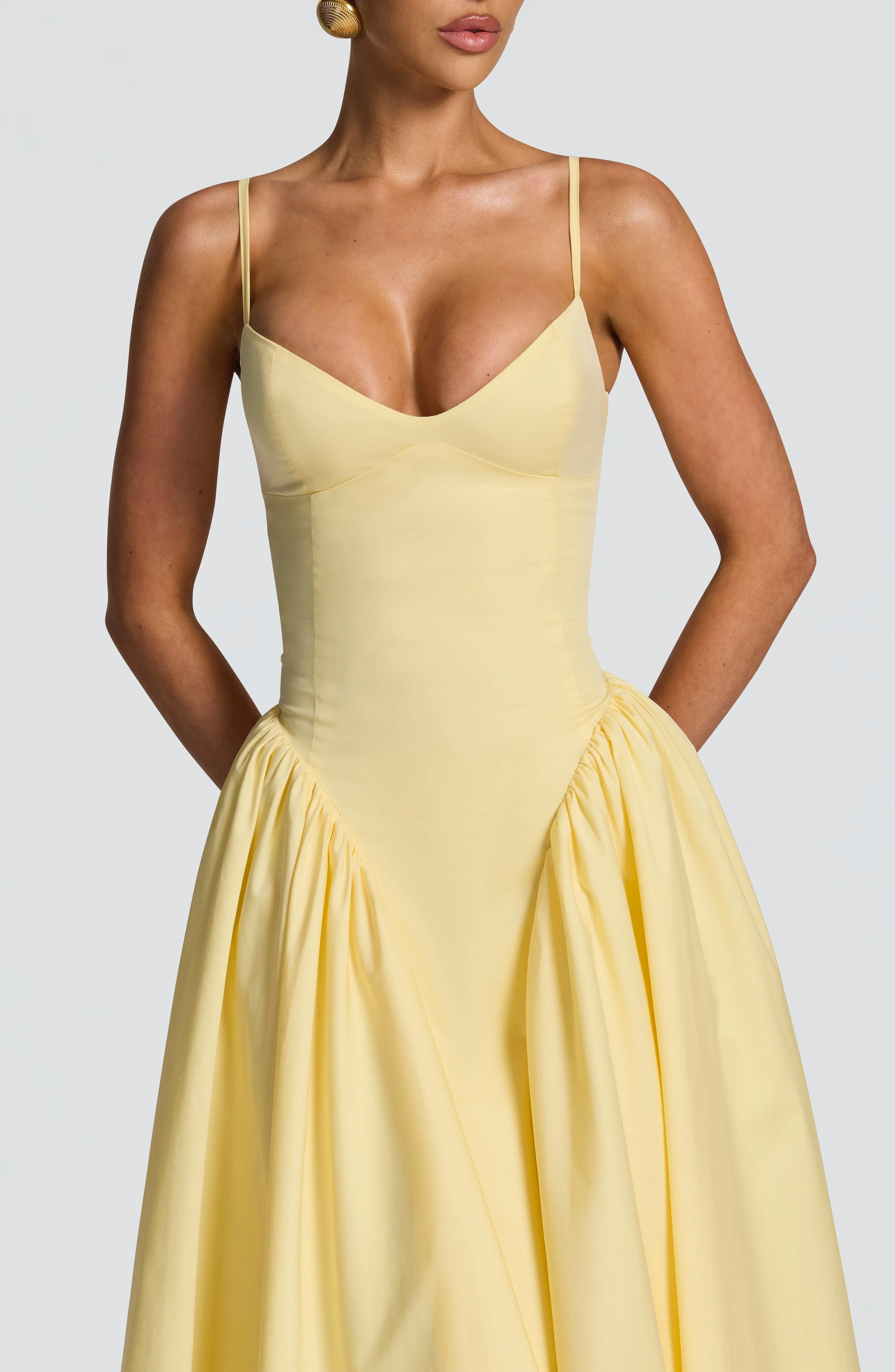 Emerson Midi Dress - Lemon sold by Babyboo Fashion product image thumbnail 3
