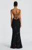 Nefertiti Maxi Dress - Black sold by Babyboo Fashion
