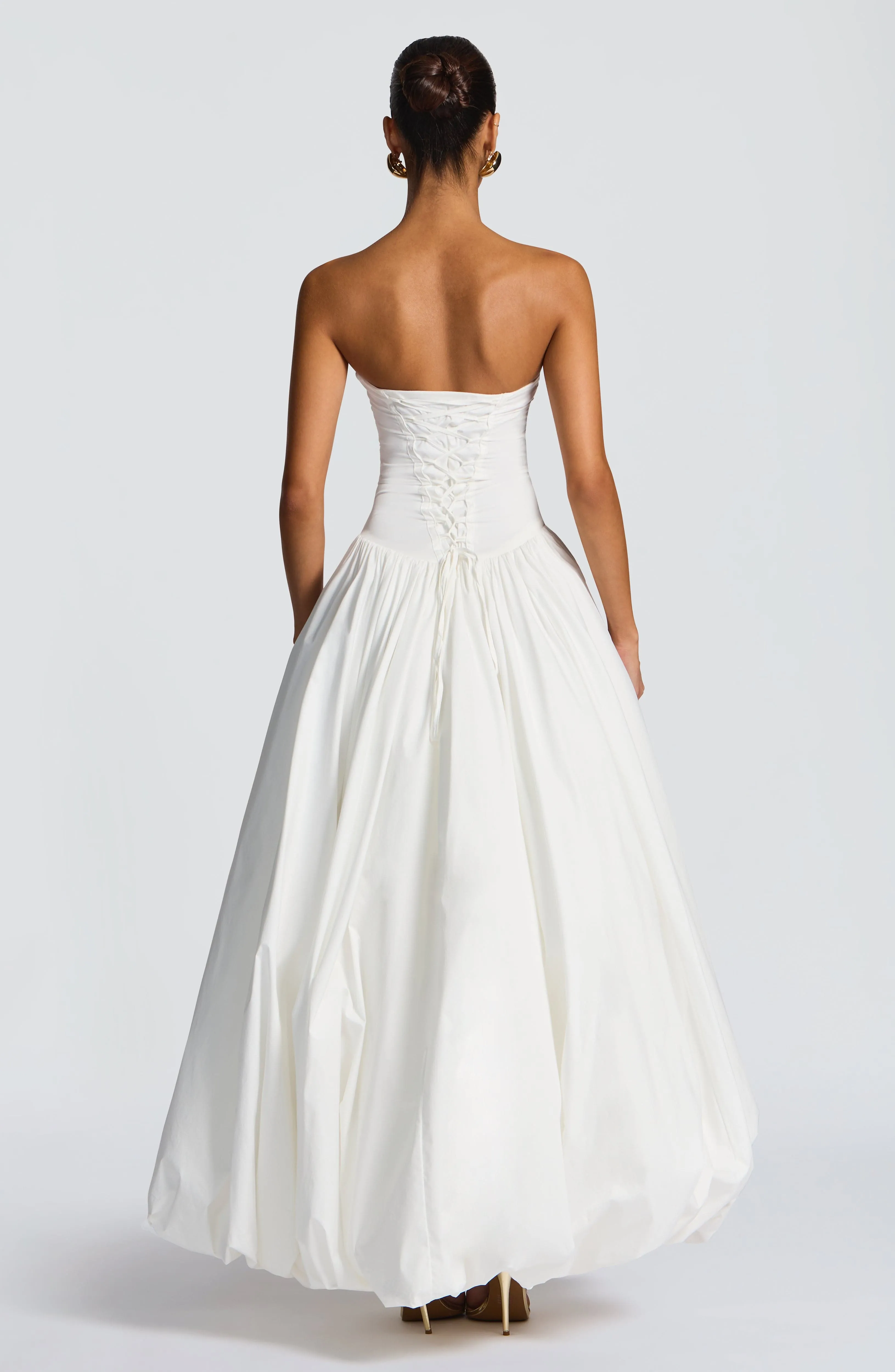Jillian Maxi Dress - Ivory sold by Babyboo Fashion product image thumbnail 3
