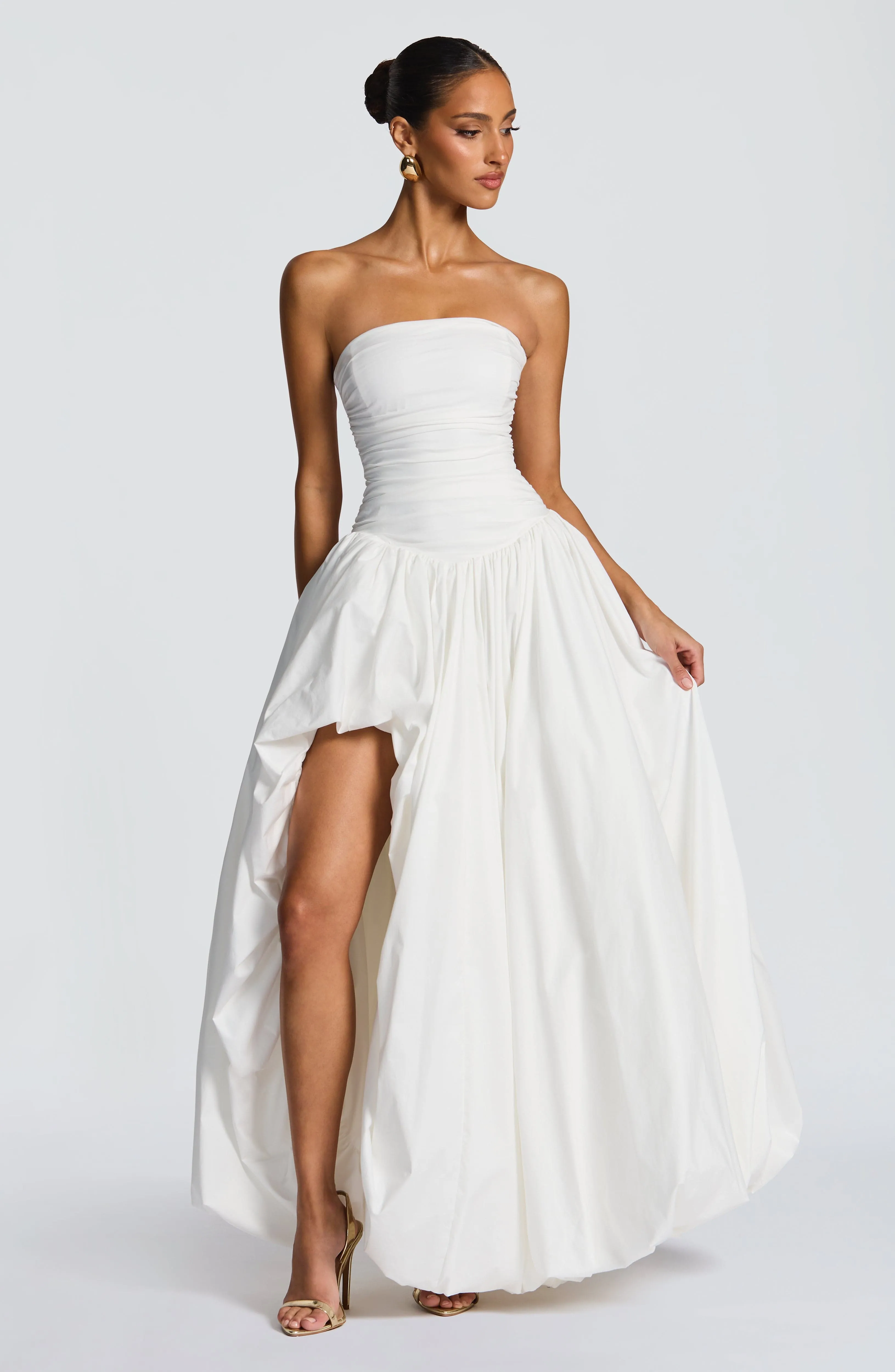 Jillian Maxi Dress - Ivory sold by Babyboo Fashion