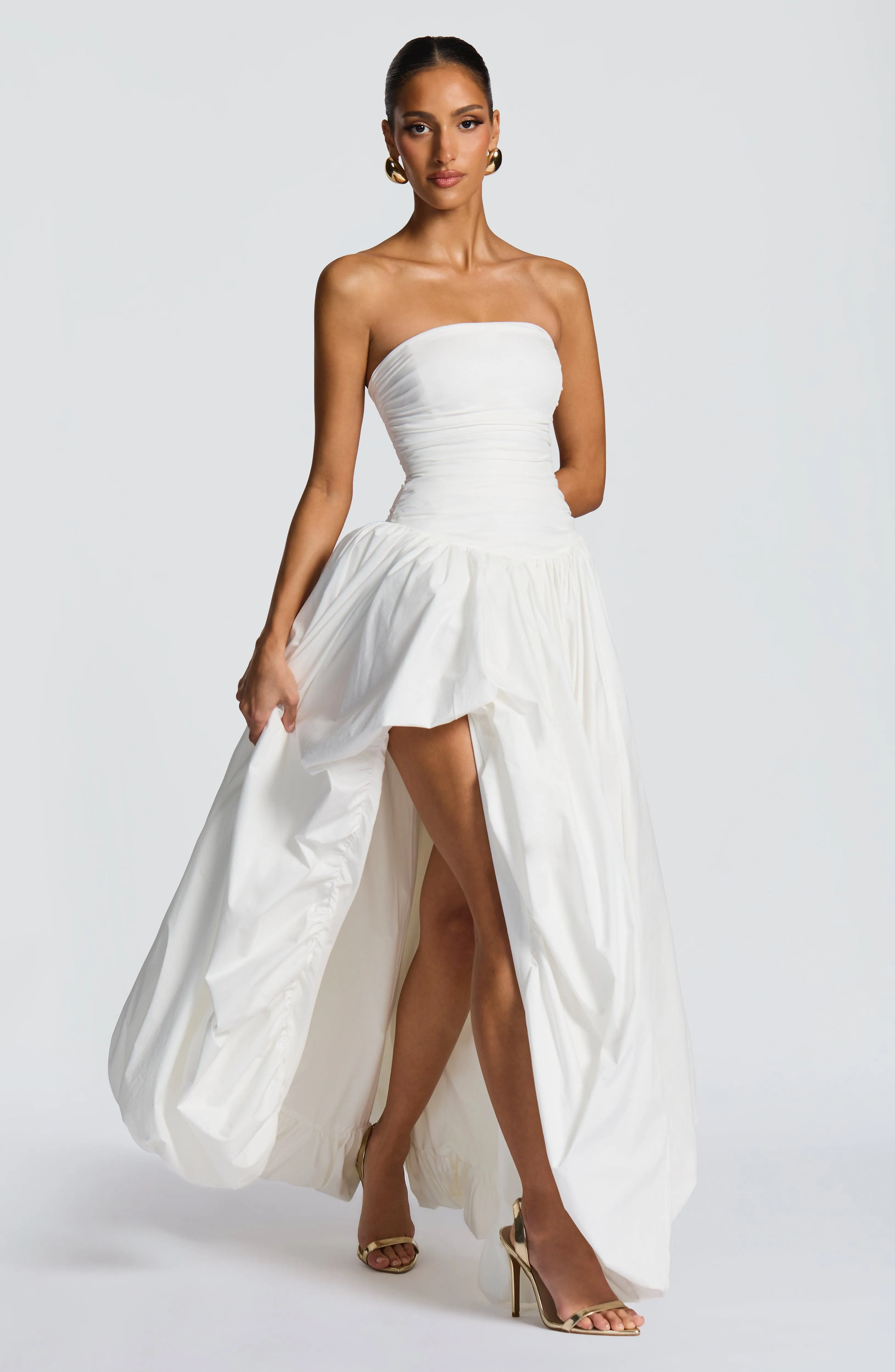 Jillian Maxi Dress - Ivory sold by Babyboo Fashion product image thumbnail 4