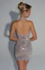Starla Mini Dress - Silver sold by Babyboo Fashion