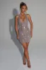 Starla Mini Dress - Silver sold by Babyboo Fashion