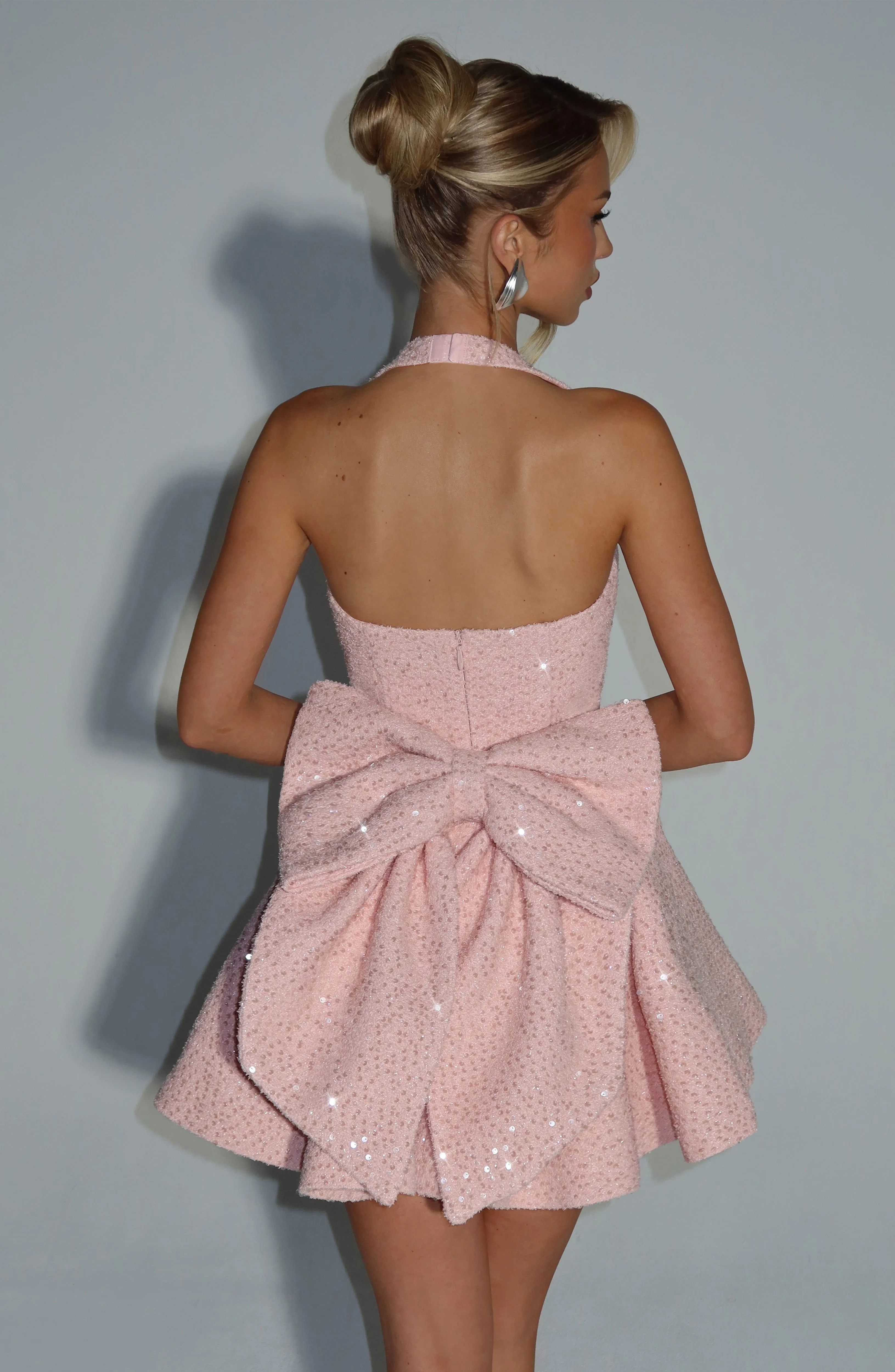 Georgette Mini Dress - Blush sold by Babyboo Fashion product image thumbnail 2