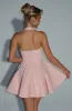 Georgette Mini Dress - Blush sold by Babyboo Fashion