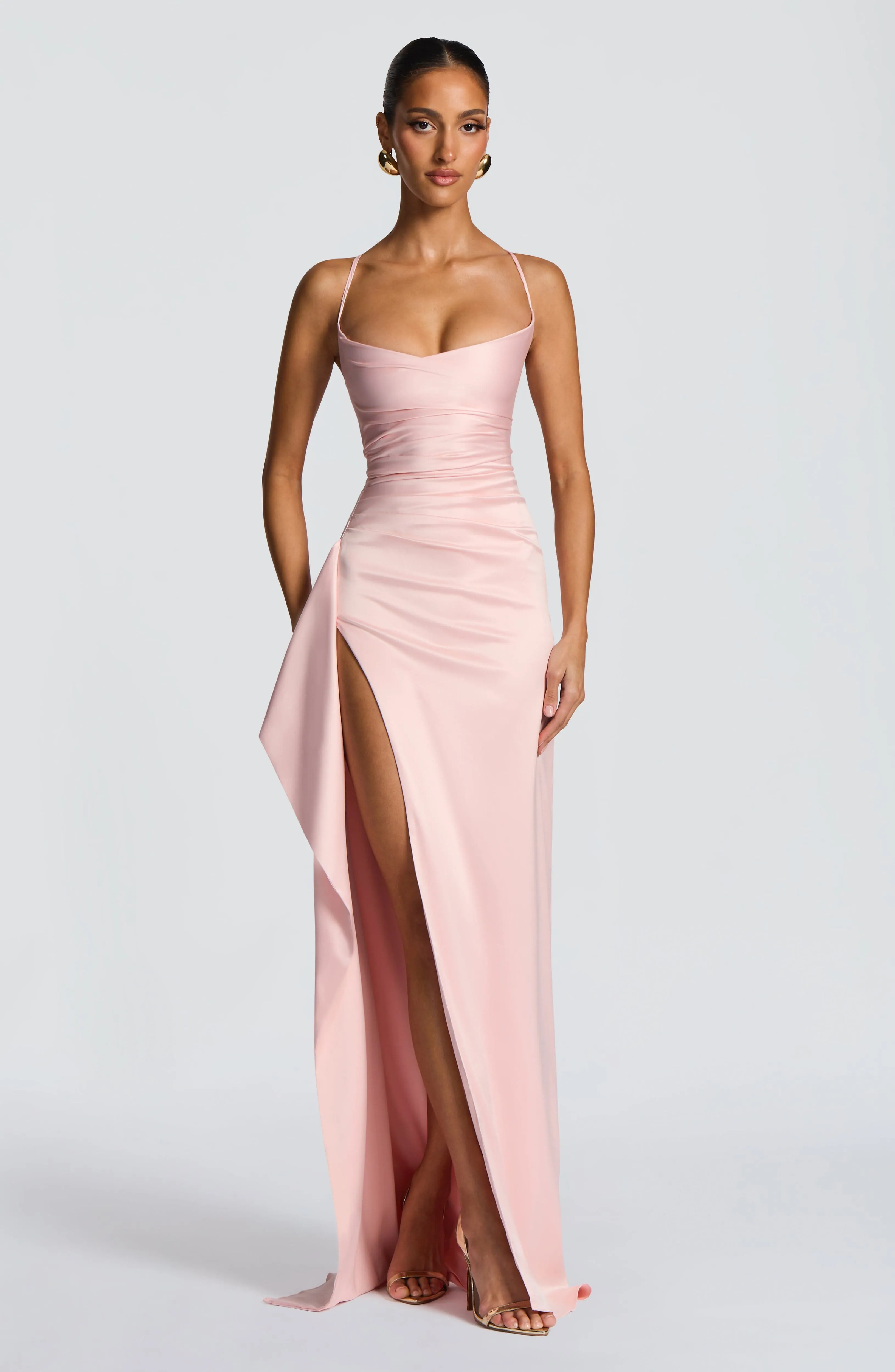 Helen Maxi Dress - Blush sold by Babyboo Fashion