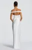 Aurelia Maxi Dress - Ivory sold by Babyboo Fashion