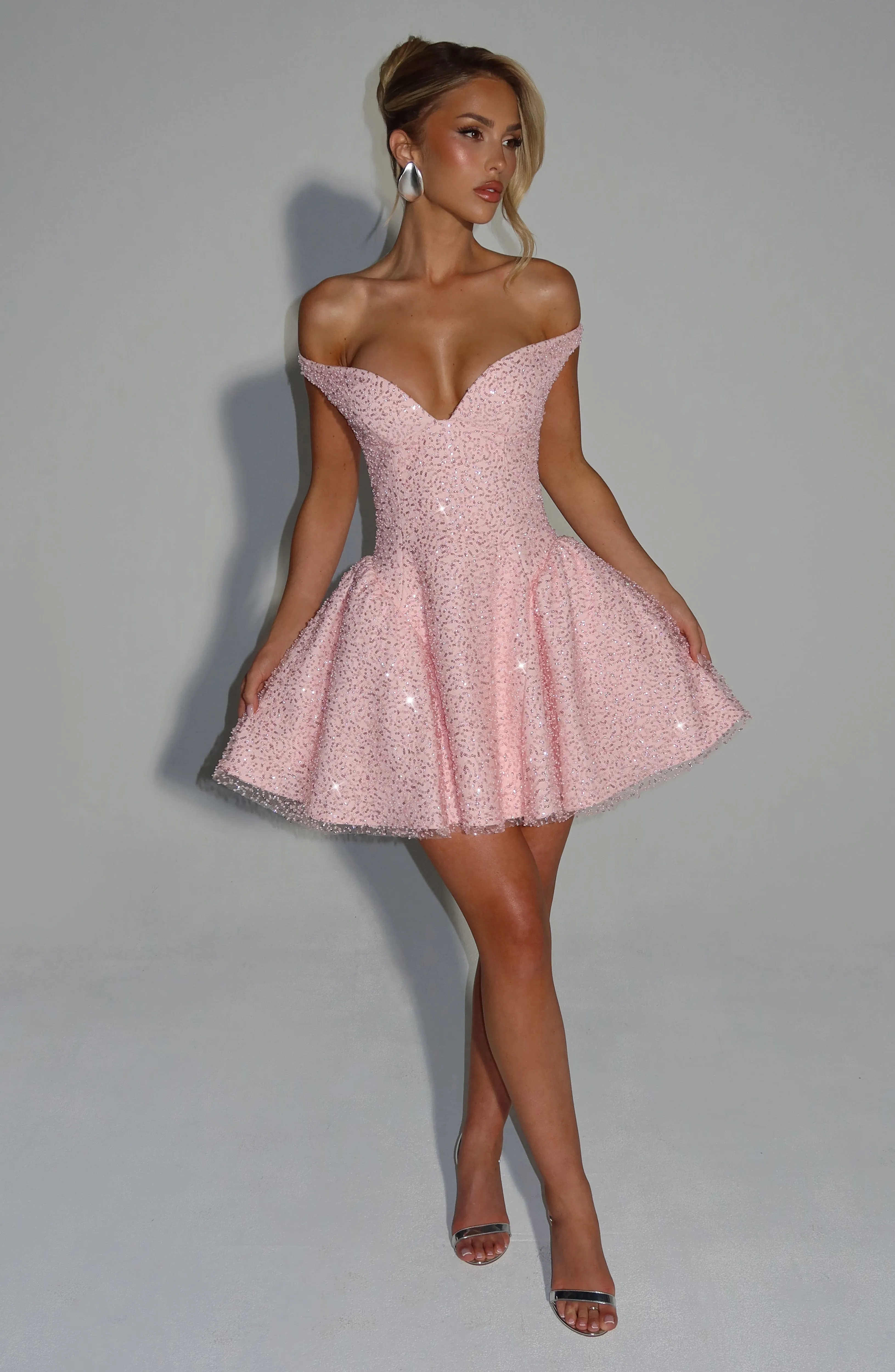 Sapphire Mini Dress - Blush sold by Babyboo Fashion product image thumbnail 5