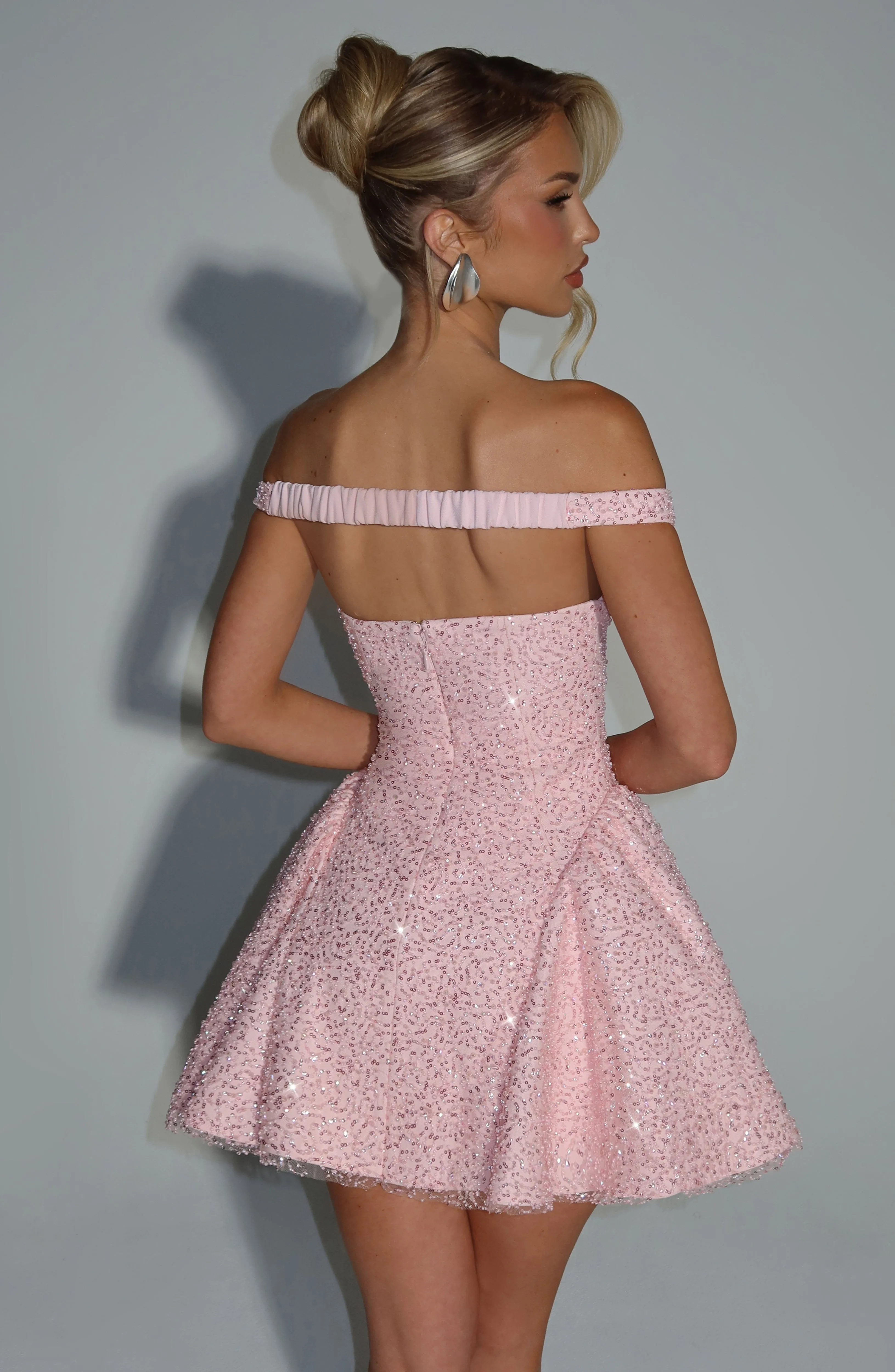 Sapphire Mini Dress - Blush sold by Babyboo Fashion product image thumbnail 2