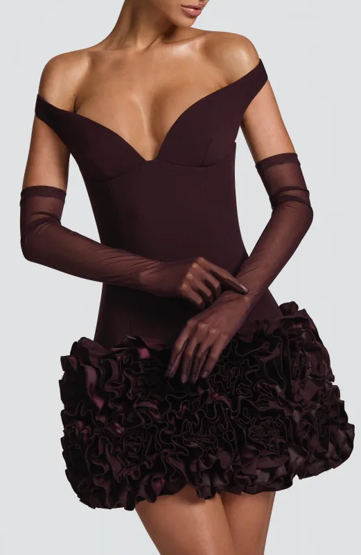 Eli Gloves - Plum sold by Babyboo Fashion