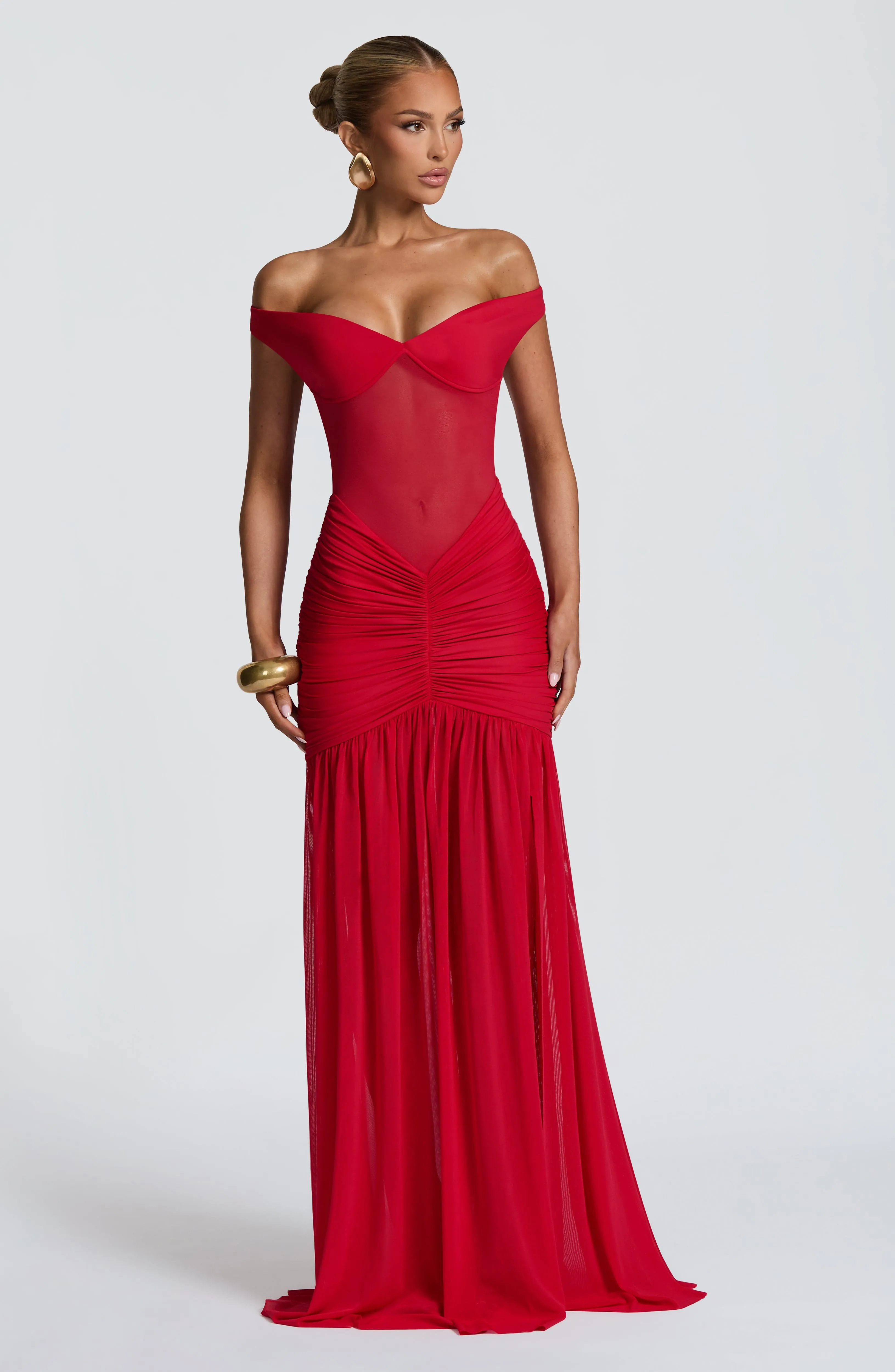 Alaia Maxi Dress - Red sold by Babyboo Fashion product image thumbnail 5